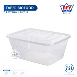 TAPER BIOFOOD RECTANGULAR 7.2 L