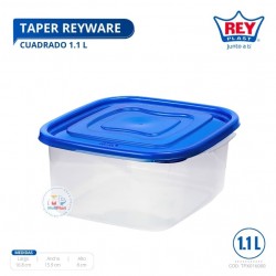 TAPER REYWARE CUADRADO 1.1 L