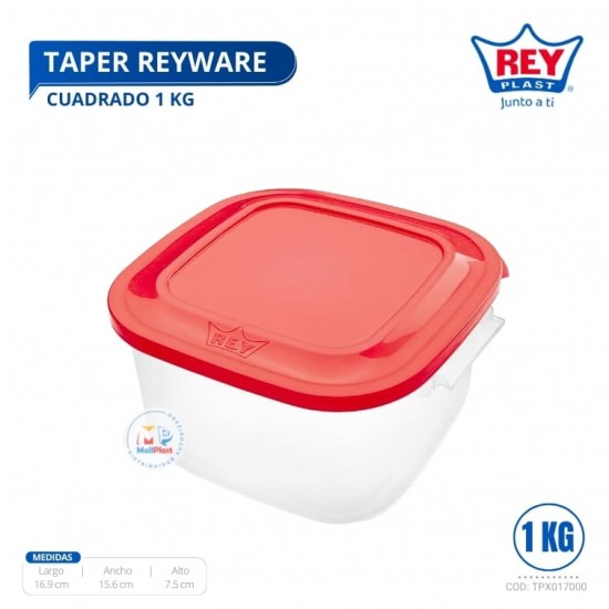 TAPER REYWARE CUADRADO 1 KG