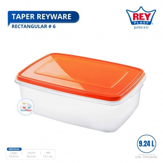 TAPER REYWARE RECTANGULAR # 6