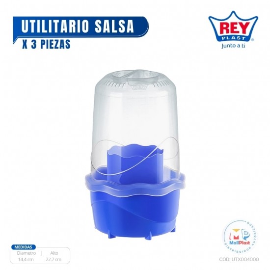 UTILITARIO SALSA X 3 PIEZAS