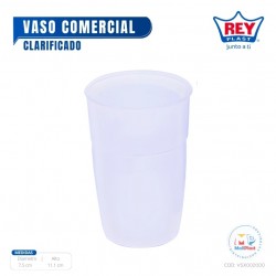 VASO COMERCIAL CLARIFICADO