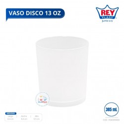 VASO DISCO 385 ML / 13 OZ