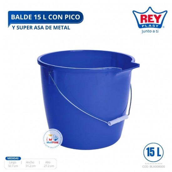 BALDE 15 L C/ PICO Y SUPER ASA