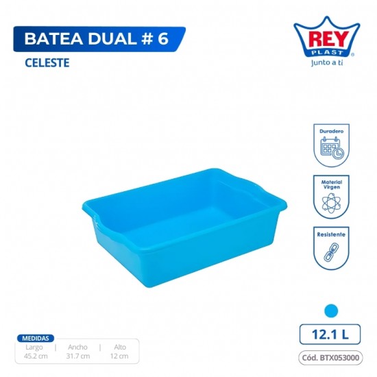 BATEA DUAL # 6