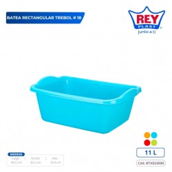 BATEA RECTANGULAR TREBOL # 18