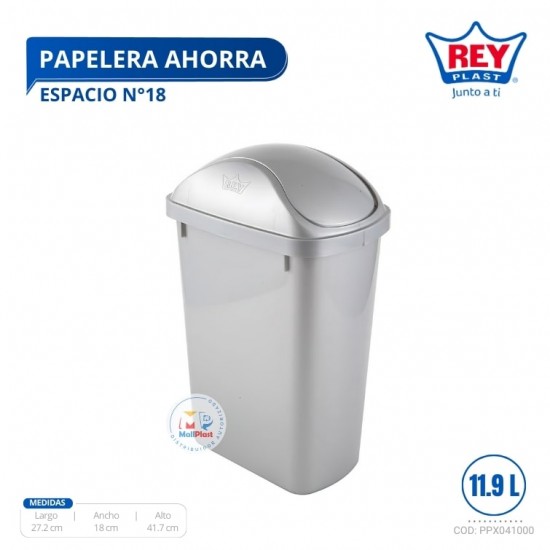 PAPELERA AHORRA ESPACIO N° 18