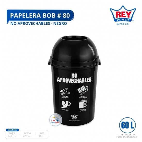 PAPELERA BOB # 80 NO APROVECHABLES