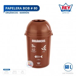 PAPELERA BOB # 80 ORGANICOS