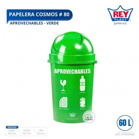 PAPELERA COSMOS # 80 APROVECHABLES