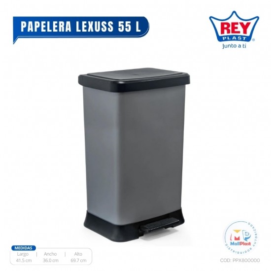 PAPELERA LEXUSS 55 L