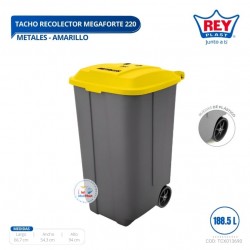 TACHO RECOLECTOR MEGAFORTE # 220 METALES