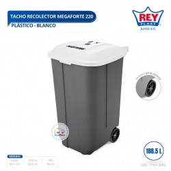 TACHO RECOLECTOR MEGAFORTE # 220 PLASTICO