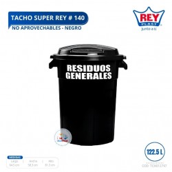 TACHO SUPER REY # 140 NO APROVECHABLES - NEGRO