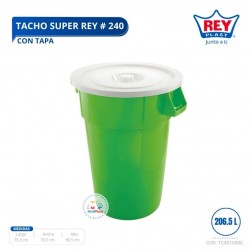 TACHO SUPER REY # 240 C/ TAPA