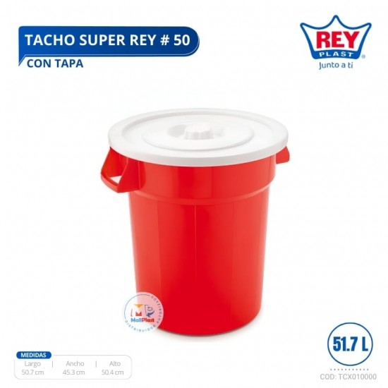 TACHO SUPER REY # 50 C/ TAPA