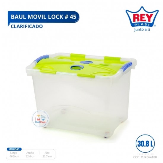 BAUL MOVIL LOCK # 45 CLARIFICADO