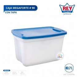 CAJA MEGAFORTE # 90 C/ TAPA