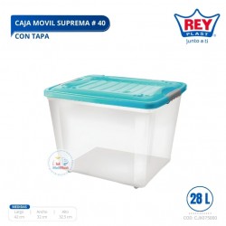 CAJA MOVIL SUPREMA # 40 C/ TAPA