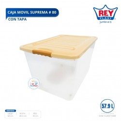 CAJA MOVIL SUPREMA # 80 C/ TAPA