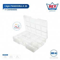 CAJA PANDORA # 20 (11 CAVIDADES)