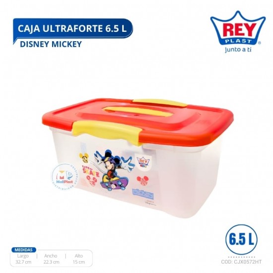 CAJA ULTRAFORTE 6.5 L DISNEY MICKEY