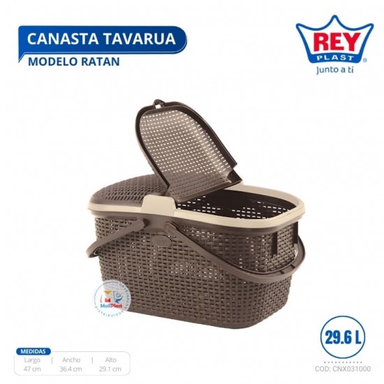 CANASTA TAVARUA MODELO RATAN