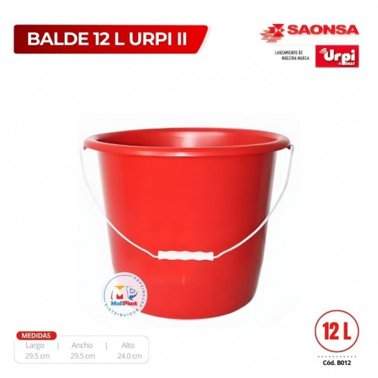 Balde 12Lt Urpi II