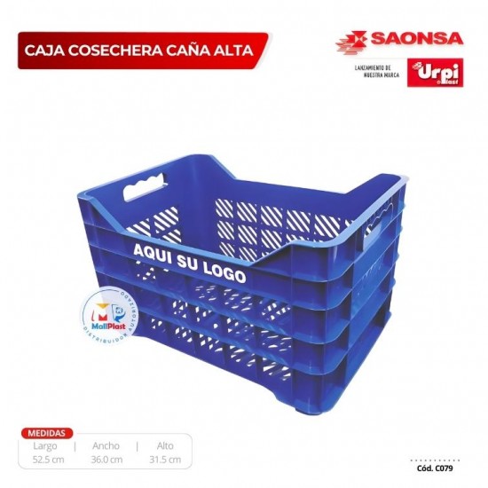 Caja Cosechera Caña Alta