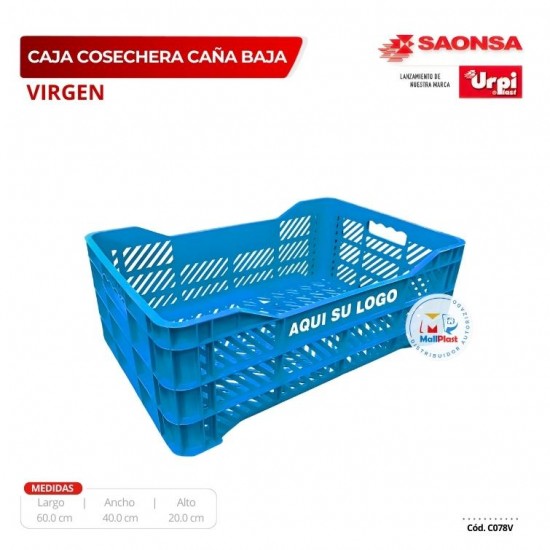 Caja Cosechera Caña Baja Virgen