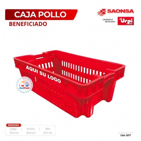 Caja De Pollo Beneficiado