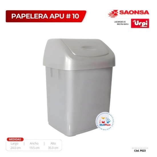 Papelera Apu N° 10