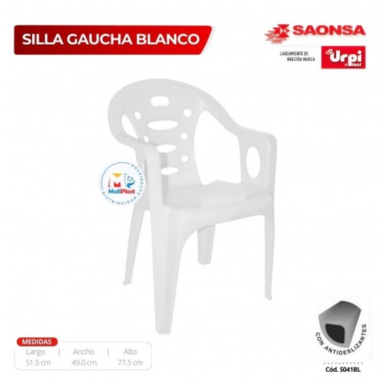 Silla Gaucha Blanco