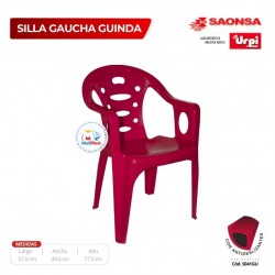 Silla Gaucha Guinda