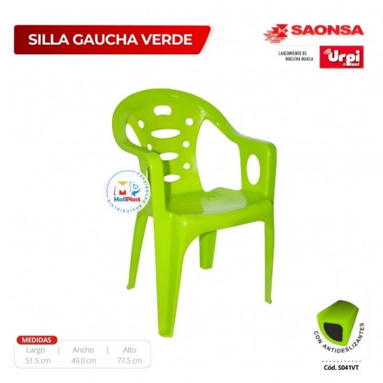 Silla Gaucha Verde